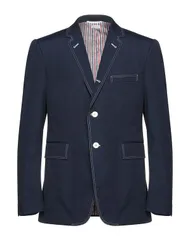 トムブラウン メンズ アウター ジャケット・ブルゾン THOM BROWNE テーラードジャケット Midnight Blue ブルーのサムネイル