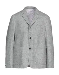 トムブラウン メンズ アウター ジャケット・ブルゾン THOM BROWNE テーラードジャケット Light Gray グレーのサムネイル