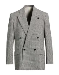 ラルディーニ メンズ アウター ジャケット・ブルゾン LARDINI テーラードジャケット Black ブラックのサムネイル