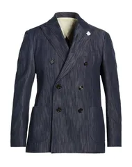 ラルディーニ メンズ アウター ジャケット・ブルゾン LARDINI テーラードジャケット Blue ブルーのサムネイル