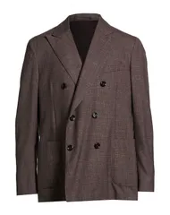 ラルディーニ メンズ アウター ジャケット・ブルゾン LARDINI テーラードジャケット Dark Brown ブラウンのサムネイル