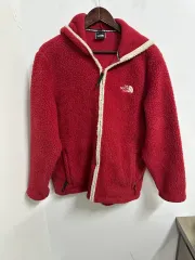 アラビアヴィンテージ ザノースフェイス レッド ボアフリース ジップアップ 95