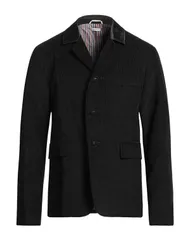 トムブラウン メンズ アウター ジャケット・ブルゾン THOM BROWNE テーラードジャケット Black ブラックのサムネイル