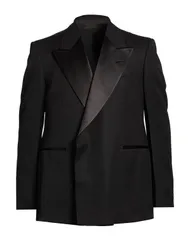 ダンヒル メンズ アウター ジャケット・ブルゾン DUNHILL テーラードジャケット Black ブラックのサムネイル