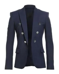 バルマン メンズ アウター ジャケット・ブルゾン BALMAIN テーラードジャケット Navy ネイビーのサムネイル
