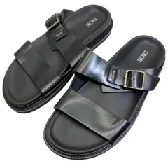 ディオール AQUA SANDAL アクア シューズ ロゴ バックル ベルト ブラック Christian Dior [サイズ43(約27.5cm)] 上品 高級感 存在感 洗練 スポーティ モードスタイル 夏コーデ 主役級アイテムのサムネイル