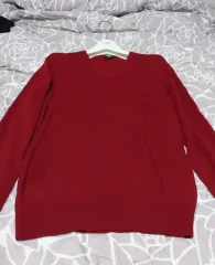 (レディース) UNIQLO ユニクロ ウール Vネック ニット S