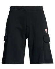 ゲス メンズ ボトムス ハーフパンツ・ショーツ GUESS ショートパンツ＆バミューダパンツ Black ブラックのサムネイル