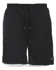 ディアドラ メンズ ボトムス ハーフパンツ・ショーツ DIADORA スポーツショートパンツ Black ブラックのサムネイル