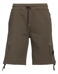 シーピーカンパニー メンズ ボトムス ハーフパンツ・ショーツ CP COMPANY スポーツショートパンツ Dark Green グリーンのサムネイル