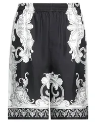 ヴェルサーチ メンズ ボトムス ハーフパンツ・ショーツ VERSACE ショートパンツ＆バミューダパンツ Black ブラックのサムネイル