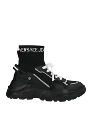ヴェルサーチ メンズ シューズ スニーカー VERSACE JEANS COUTURE スニーカー Black ブラック