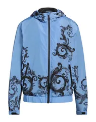 ヴェルサーチ メンズ アウター ジャケット・ブルゾン VERSACE JEANS COUTURE ブルゾン Light Blue ブルーのサムネイル