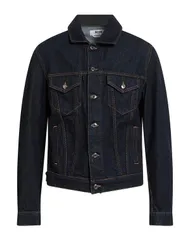 【送料無料】 エムエスジイエム メンズ ジャケット・ブルゾン アウター デニムブルゾン Blue