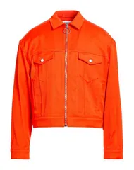 【送料無料】 モスキーノ メンズ ジャケット・ブルゾン アウター ブルゾン Orange