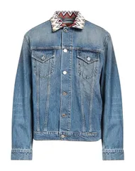 ミッソーニ メンズ アウター ジャケット・ブルゾン MISSONI デニムブルゾン Blue ブルーのサムネイル