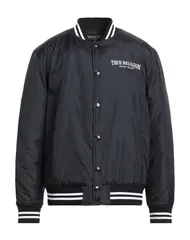 【送料無料】 トゥルーレリジョン メンズ ジャケット・ブルゾン アウター ブルゾン Black