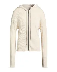 リックオウエンス メンズ アウター カーディガン RICK OWENS カーディガン Ivory アイボリーのサムネイル