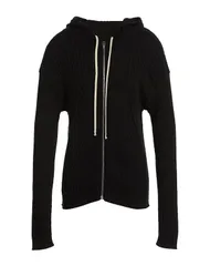 リックオウエンス メンズ アウター カーディガン RICK OWENS カーディガン Black ブラックのサムネイル