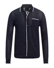 ロベルトコリーナ メンズ アウター カーディガン ROBERTO COLLINA カーディガン Navy ネイビーのサムネイル