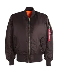 アルファインダストリーズ メンズ アウター ジャケット・ブルゾン ALPHA INDUSTRIES ジャケット＆ブルゾン Chocolate Brown ブラウン