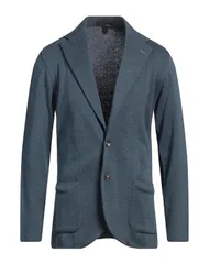 ラルディーニ メンズ アウター ジャケット・ブルゾン LARDINI テーラードジャケット Blue Gray グレーのサムネイル
