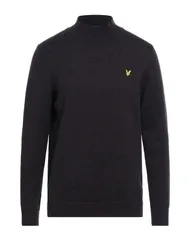 ライルアンドスコット メンズ アウター ニット・セーター LYLE SCOTT タートルネック Plum プラムのサムネイル