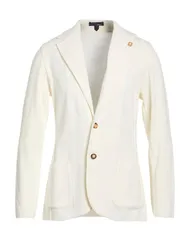 ラルディーニ メンズ アウター ジャケット・ブルゾン LARDINI テーラードジャケット White ホワイトのサムネイル