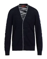 ミッソーニ メンズ アウター カーディガン MISSONI カーディガン Midnight Blue ブルーのサムネイル