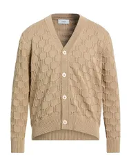 ラルディーニ メンズ アウター カーディガン LARDINI カーディガン Beige ベージュのサムネイル