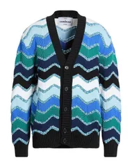ミッソーニ メンズ アウター カーディガン MISSONI カーディガン Black ブラックのサムネイル