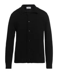 ラルディーニ メンズ アウター カーディガン LARDINI カーディガン Black ブラックのサムネイル