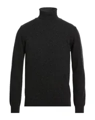 メッサジェリエ メンズ アウター ニット・セーター MESSAGERIE タートルネック Charcoal チャコールのサムネイル