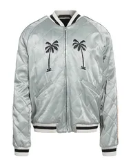 パーム・エンジェルス メンズ アウター ジャケット・ブルゾン PALM ANGELS ボンバージャケット Sky Blue ブルーのサムネイル