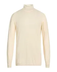 リックオウエンス メンズ アウター ニット・セーター RICK OWENS タートルネック Off White オフホワイトのサムネイル