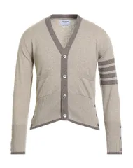 トムブラウン メンズ アウター カーディガン THOM BROWNE カーディガン Beige ベージュ