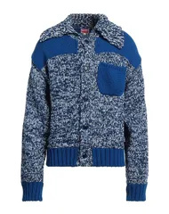 ケンゾー メンズ アウター カーディガン KENZO カーディガン Blue ブルーのサムネイル