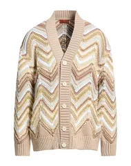 ミッソーニ メンズ アウター カーディガン MISSONI カーディガン Beige ベージュのサムネイル