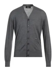ディースクエアード メンズ アウター カーディガン DSQUARED2 カーディガン Lead Gray グレーのサムネイル