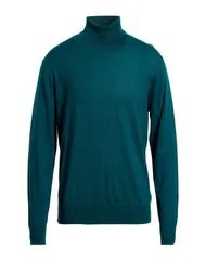 アスペジ メンズ アウター ニット・セーター ASPESI タートルネック Deep Teal ティールのサムネイル