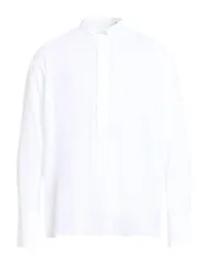 ラルディーニ メンズ トップス シャツ LARDINI 無地シャツ White ホワイトのサムネイル