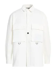 ラルディーニ メンズ トップス シャツ LARDINI シャツ White ホワイトのサムネイル