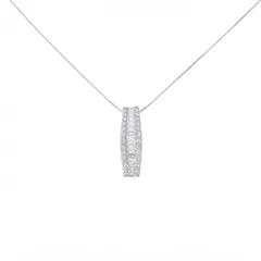 PT900/PT850 ダイヤモンド ネックレス 1.00CT