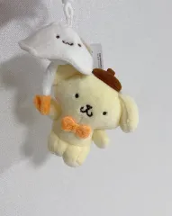 サンリオ きのこ ポムポムプリン ぬいぐるみ キーホルダー