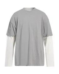 ジル・サンダー メンズ トップス Tシャツ JIL SANDER オーバーサイズ Tシャツ Light Gray グレー
