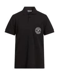 ヴェルサーチ メンズ トップス ポロシャツ VERSACE JEANS COUTURE ポロシャツ Black ブラックのサムネイル