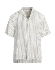 クロスリー メンズ トップス シャツ CROSSLEY ストライプ柄シャツ White ホワイト