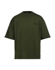 ロベルトカヴァリ メンズ トップス Tシャツ ROBERTO CAVALLI ベーシック Tシャツ Military Green グリーンのサムネイル