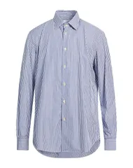 ボリオリ メンズ トップス シャツ BOGLIOLI ストライプ柄シャツ Navy ネイビーのサムネイル