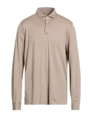 フェデーリ メンズ トップス ポロシャツ FEDELI ポロシャツ Taupe トープのサムネイル